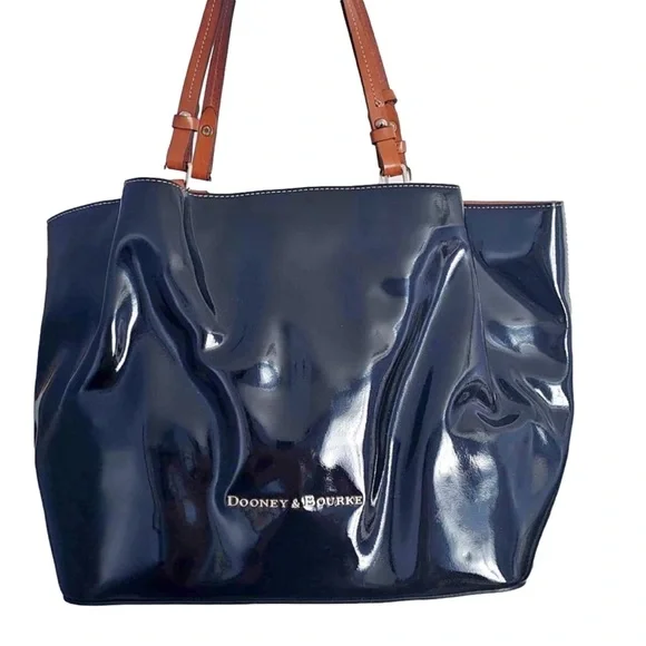 NWOT Dooney and Bourke | Flynn Patent Leather Shoulder Bag - Picture 13 of 13